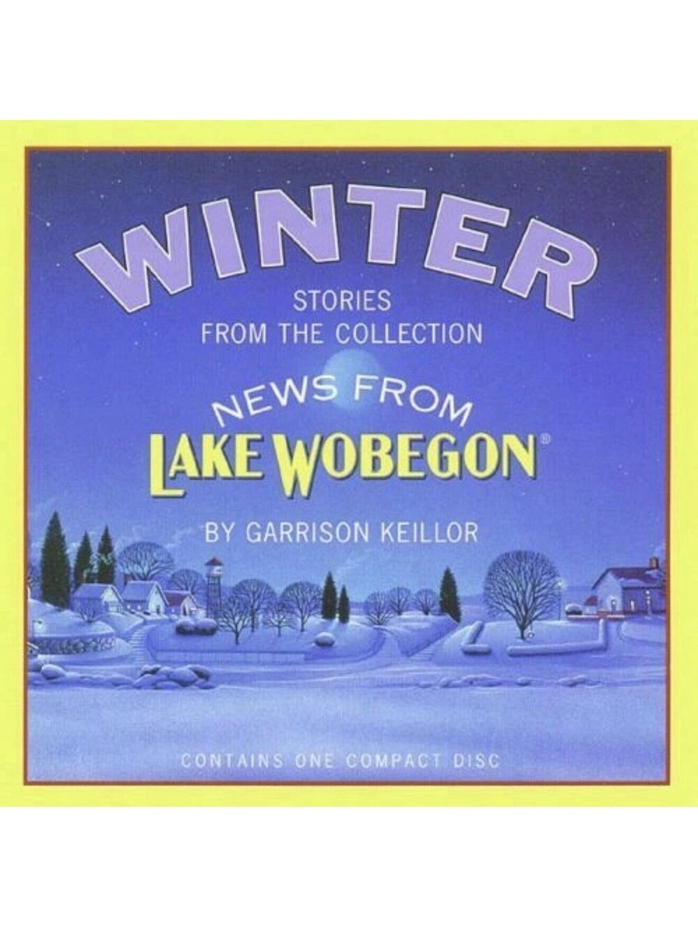 Garrison Keillor News From Lake Wobegon Winter CD Prairie Home Companion 791038